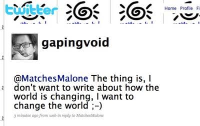 the thing is…