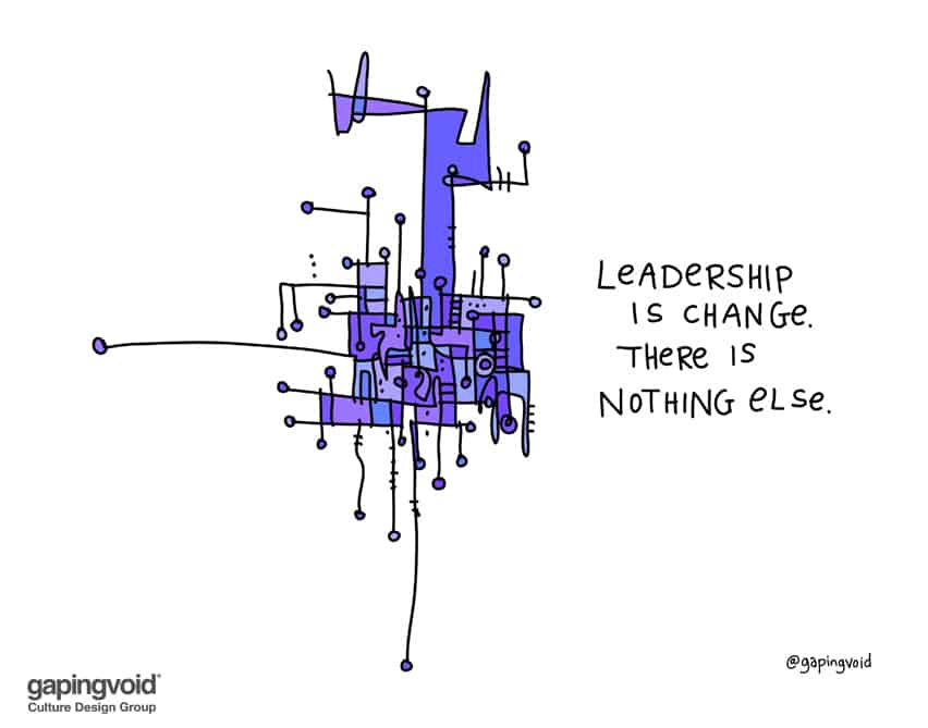 Serious is urgent And it has to do with change. Leadership is about progress. There’s no such thing as casual leadership; there’s no such thing as leadership without heart. Fully-committed, passionate leadership is about growth and progress -- all of which is about change. Kenneth Koch, the author of the poem quoted above, understands the importance of change. That nothing serious happens without urgency -- without a need, and a need for right now. And the only way we can signify something serious is by how much we’re willing to change.