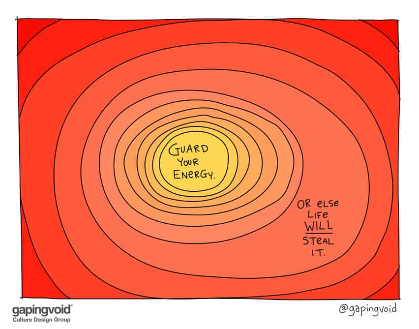 Guard your energy