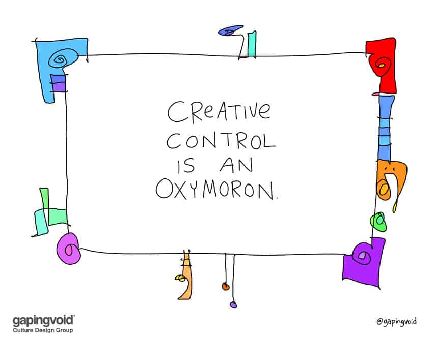 creative control is an oxymoron