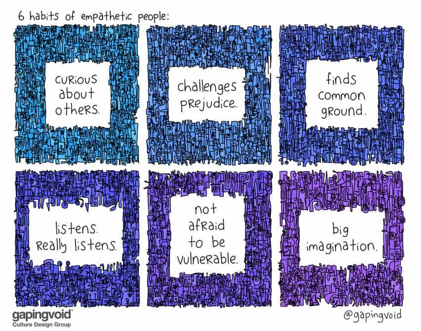 6 habits of empathetic people