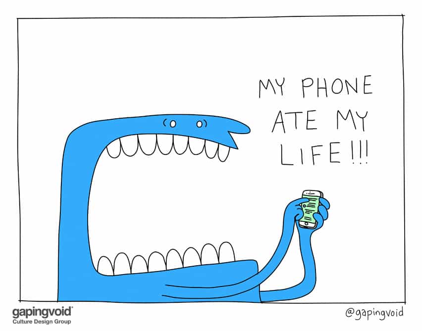 My phone ate my life