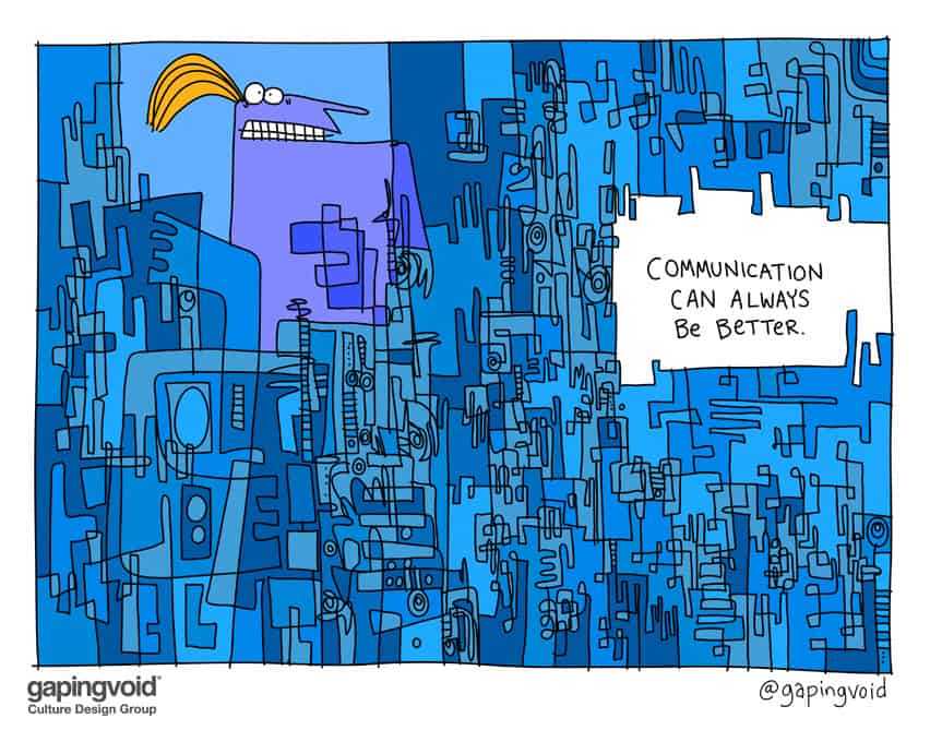 Communication can always be better