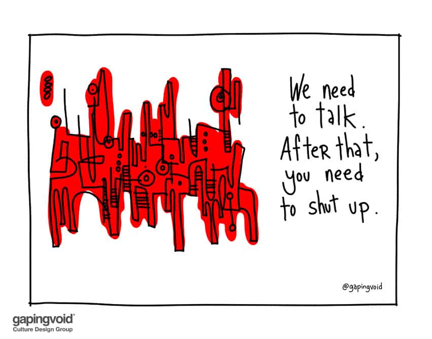 We need to talk