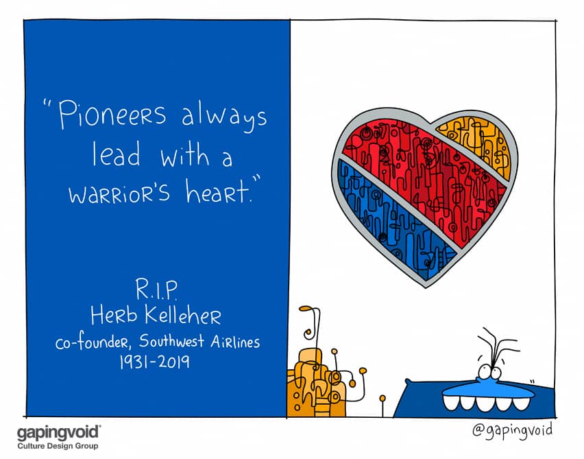 Pioneers lead with a warrior's heart