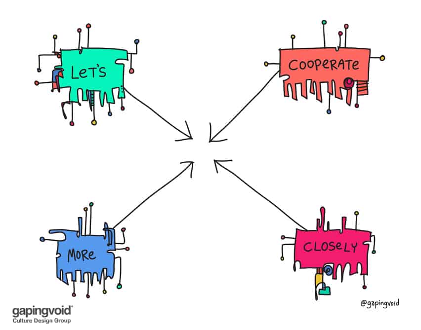 let's cooperate more closely