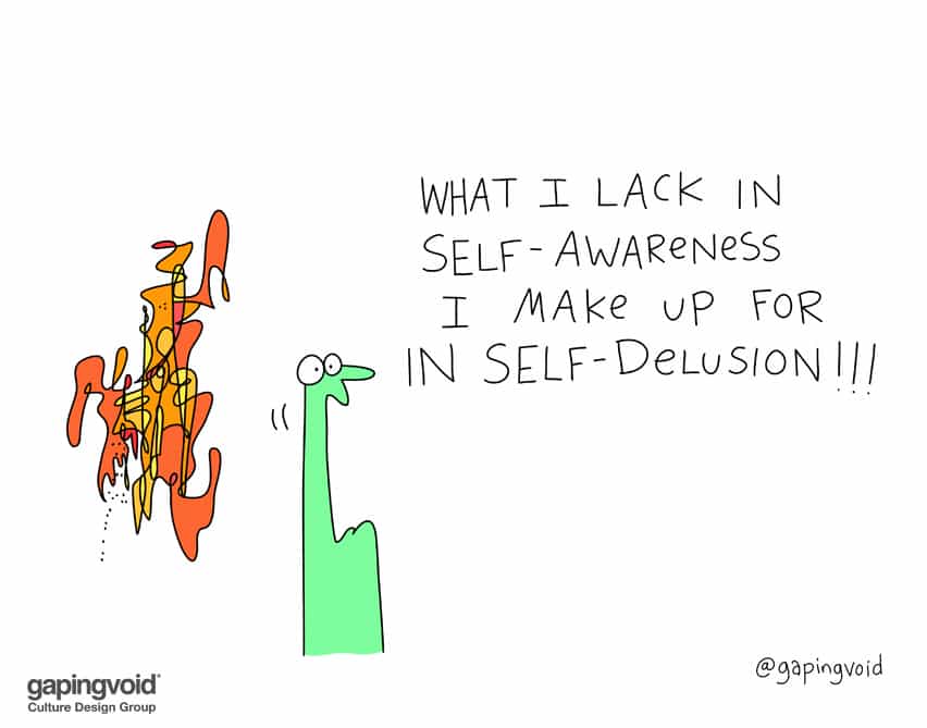 What I lack in self-awareness
