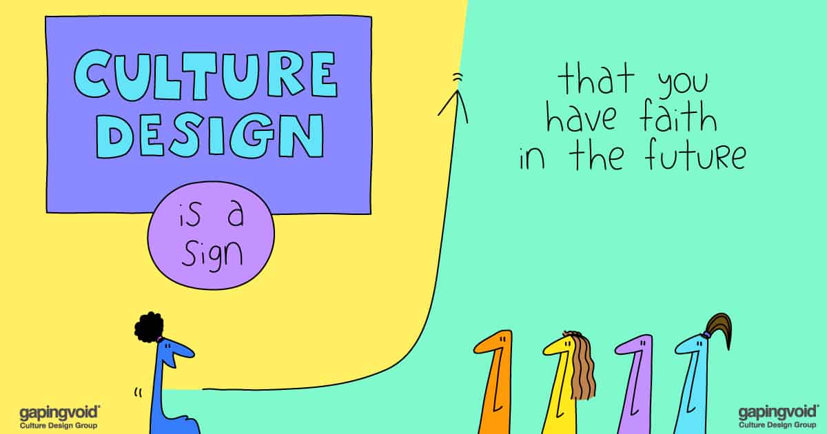 culture design;culture design is a sign that you have faith in the future