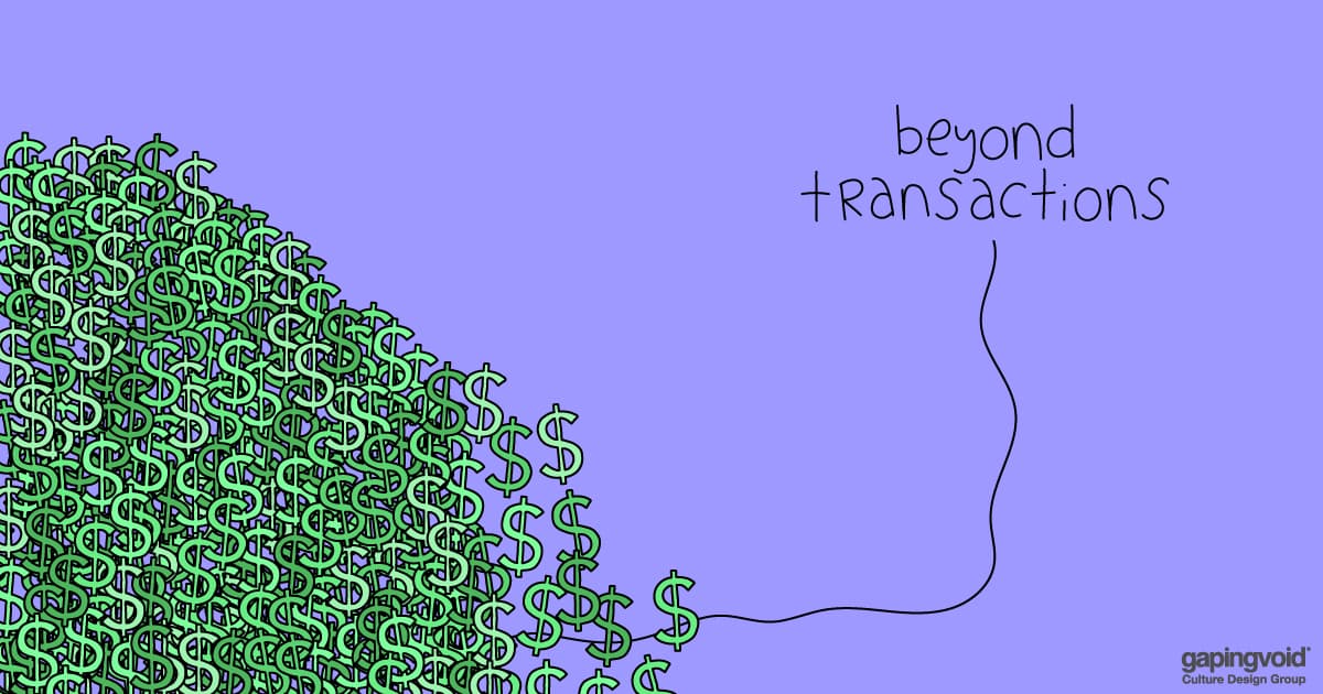 transformational culture;beyond transactions