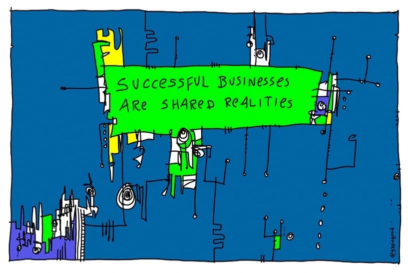Successful businesses are shared realities