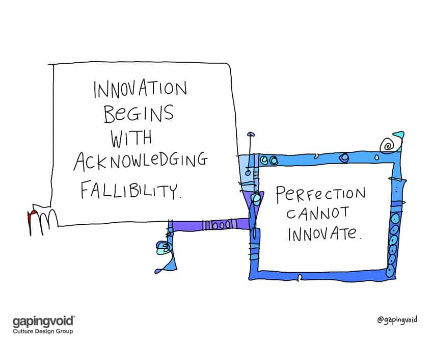 Innovation Begins With Acknowledging Fallibility