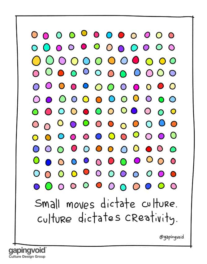 small moves dictate culture