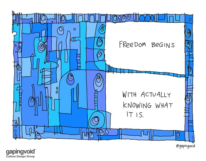 Freedom begins