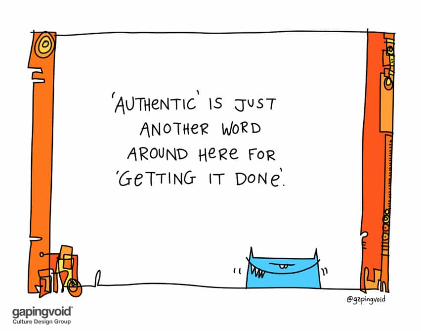 Authentic is just another word