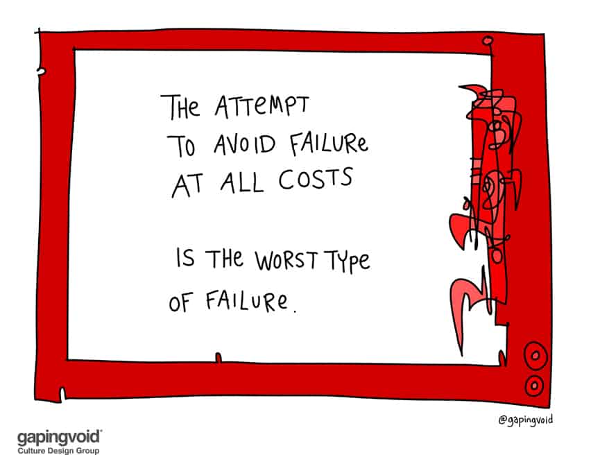 The attempt to avoid failure