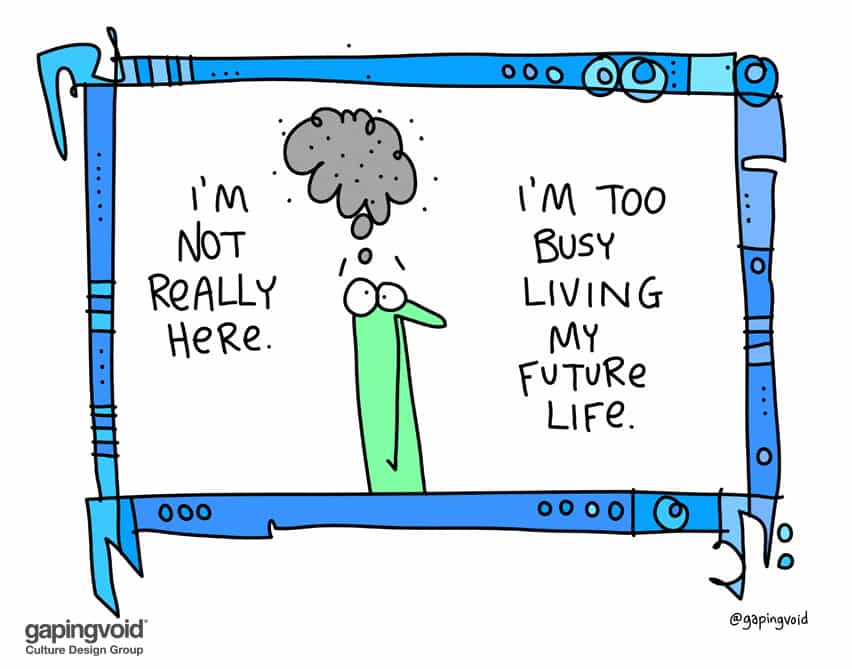I'm not really here
