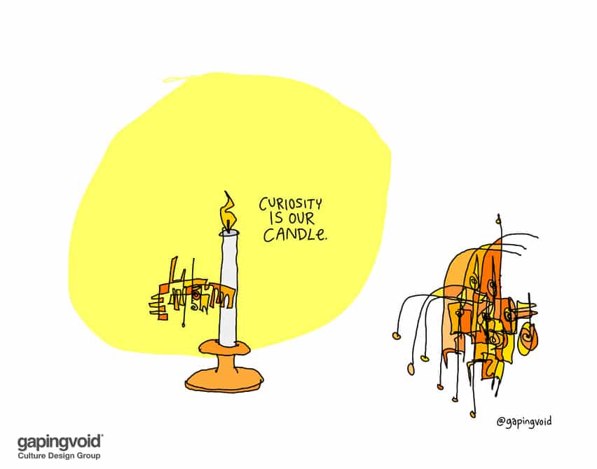 Curiosity is our candle