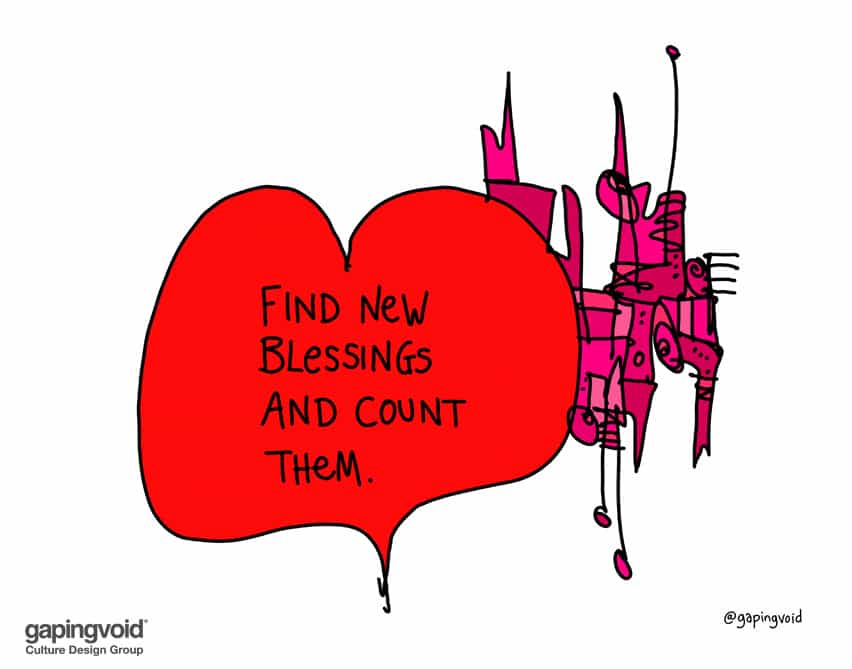 Find new blessings and count them