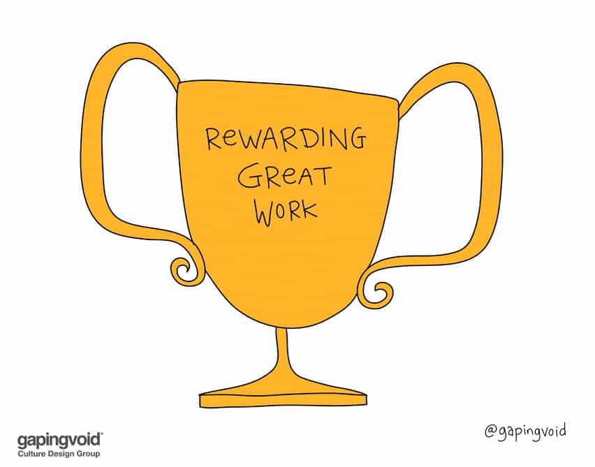 rewarding great work