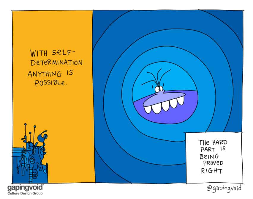 With self-determination anything is possible