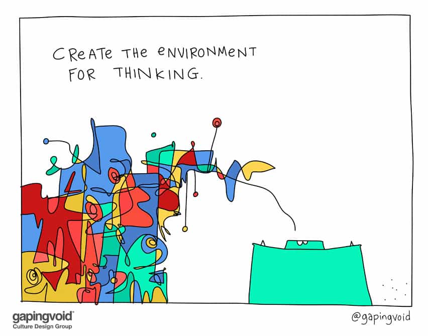 Create the environment for thinking