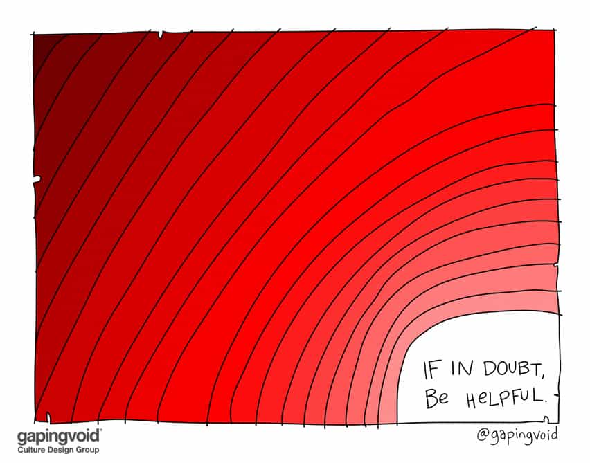 if in doubt be helpful