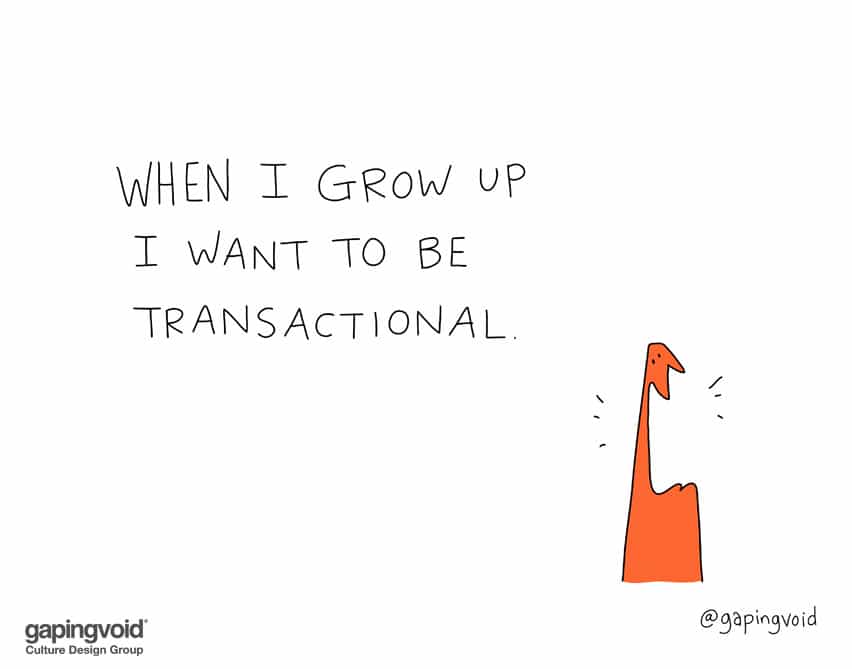 When I grow up I want to be transactional
