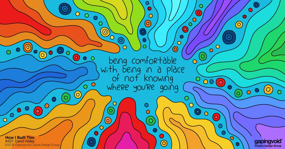 We know you’re winging it