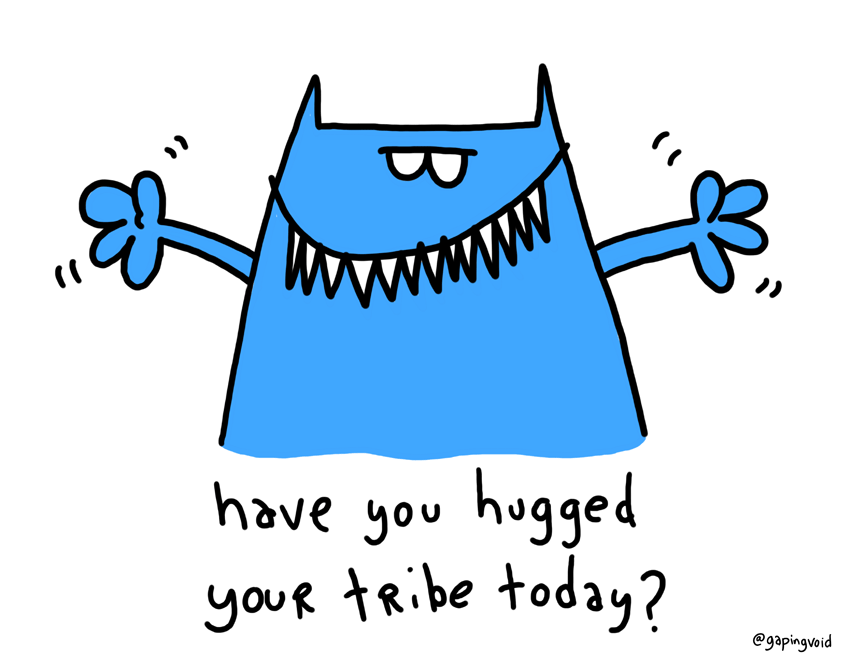 National Hug Day - Gapingvoid