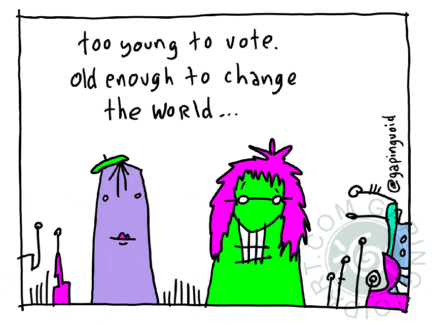 generation-c - 17 Cartoons that will change your business gapingvoid brian solis