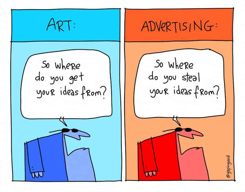 art, advertising, ideas, innovation, creativity