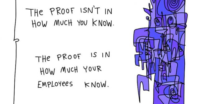 the proof isn't in how much you know