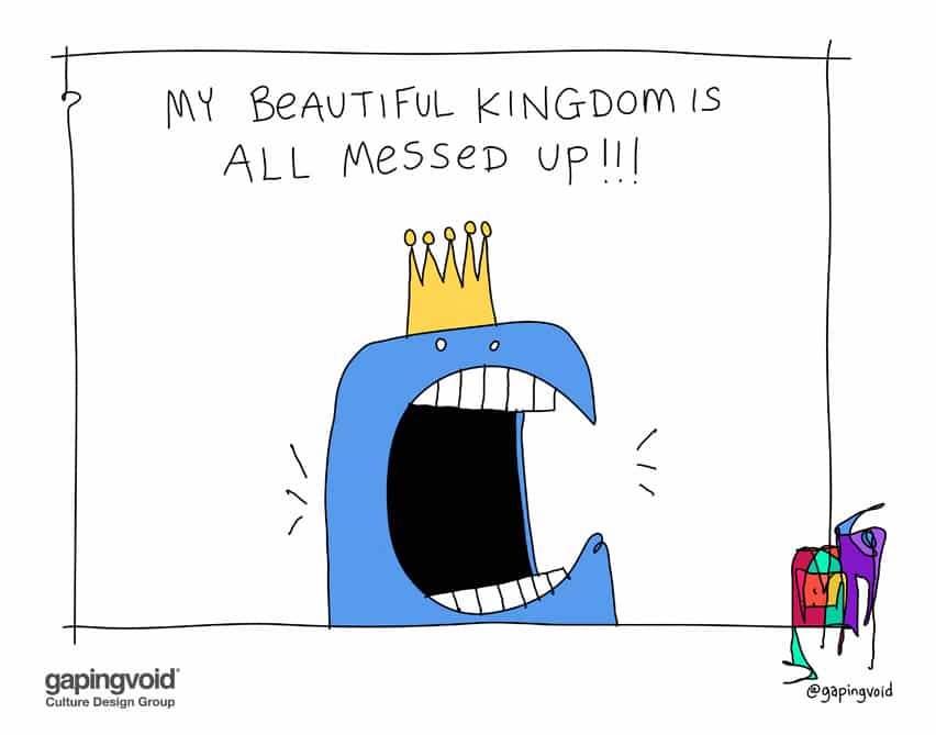 My beautiful kingdom is all messed up
