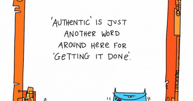Authentic is just another word
