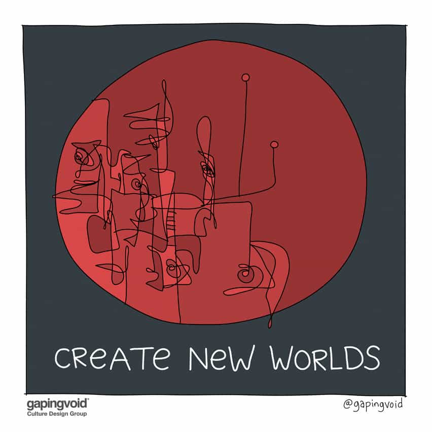 Elon Musk Create New Worlds
