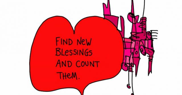 Find new blessings and count them