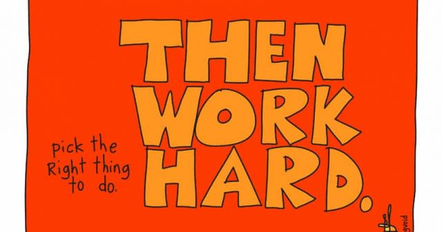 pick the right thing to do