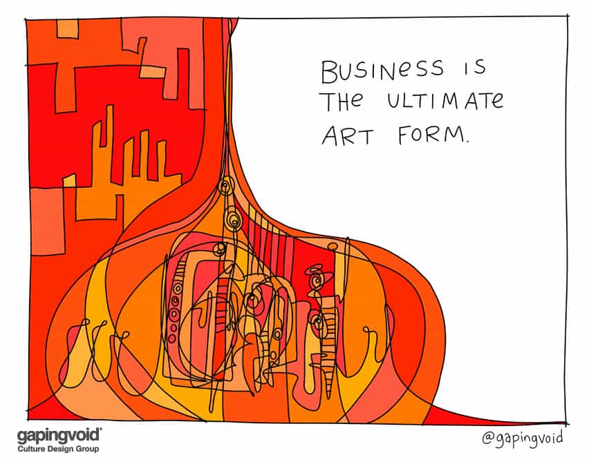 Business is the ultimate art form