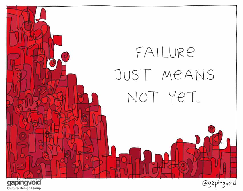 failure just means not yet