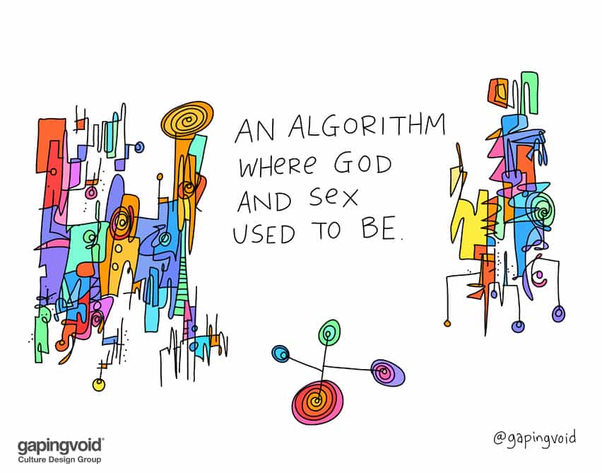An algorithm where God and sex used to be