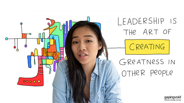 Leadership is the art of Creating Greatness in Other People