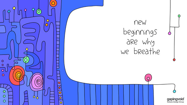 new beginnings are why we breathe