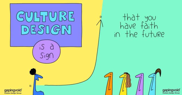 culture design;culture design is a sign that you have faith in the future