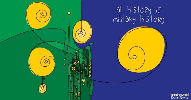 driver of innovation; all history is military history