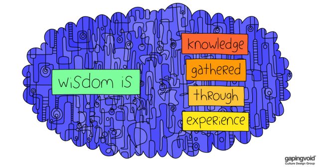 behavioral psychology;Wisdom is knowledge gathered through experience