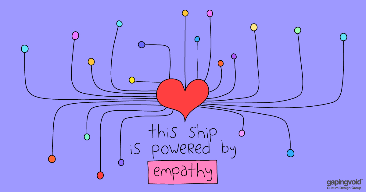 This ship is powered by empathy