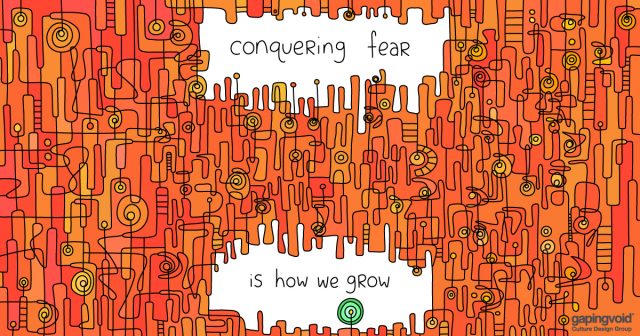 psychological safety;conquering fear is how we grow