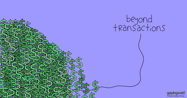 transformational culture;beyond transactions