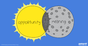 Eclipsed by Meaning - Gapingvoid